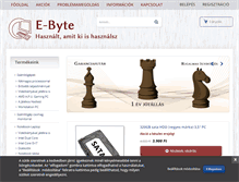 Tablet Screenshot of ebyte.hu